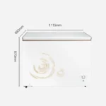 518L/629L/719L Commercial Large Deep Freezer Hot Selling Cheap Freezer Home Garage Fish Meat Open Top Cold Store - Image 3